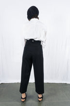 Comme des Garçons AW88 office pants – side view | Recente Studio