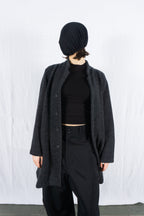 Plantation 2010s wool coat – back view | Recente Studio