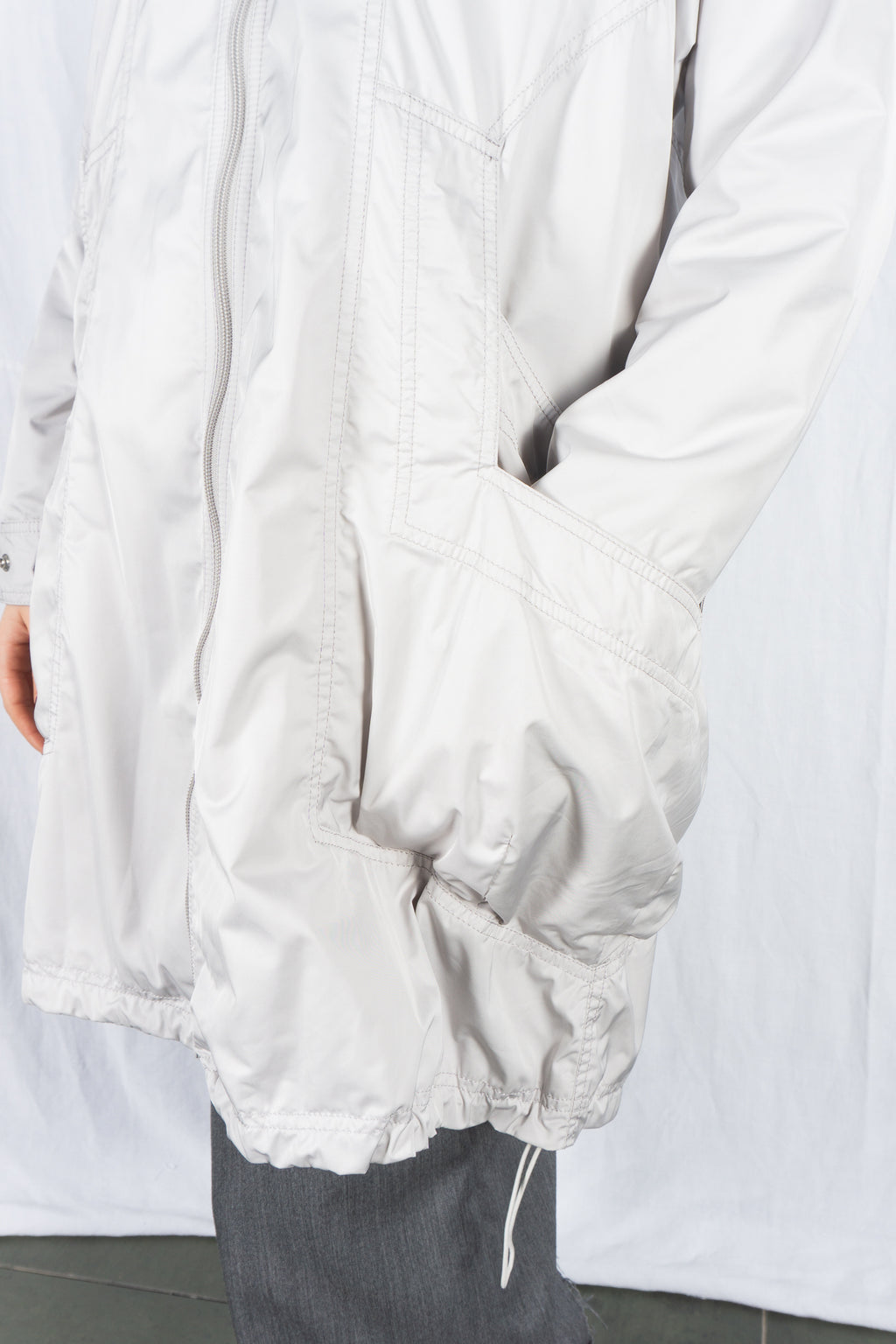 Issey Miyake A/W 2012 technical coat – side view | Recente Studio