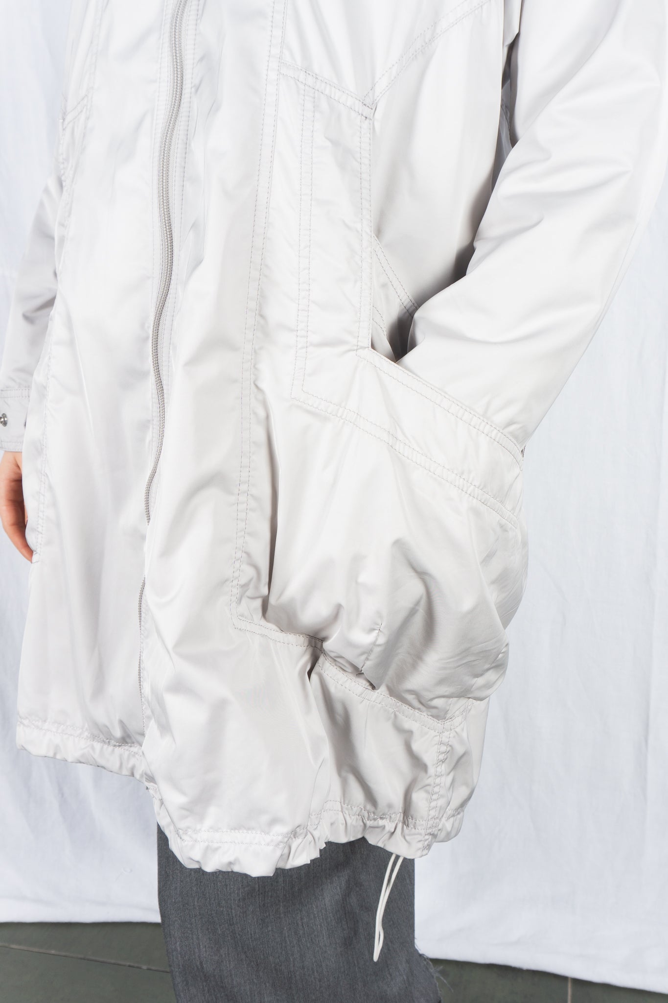 Issey Miyake A/W 2012 technical coat – side view | Recente Studio