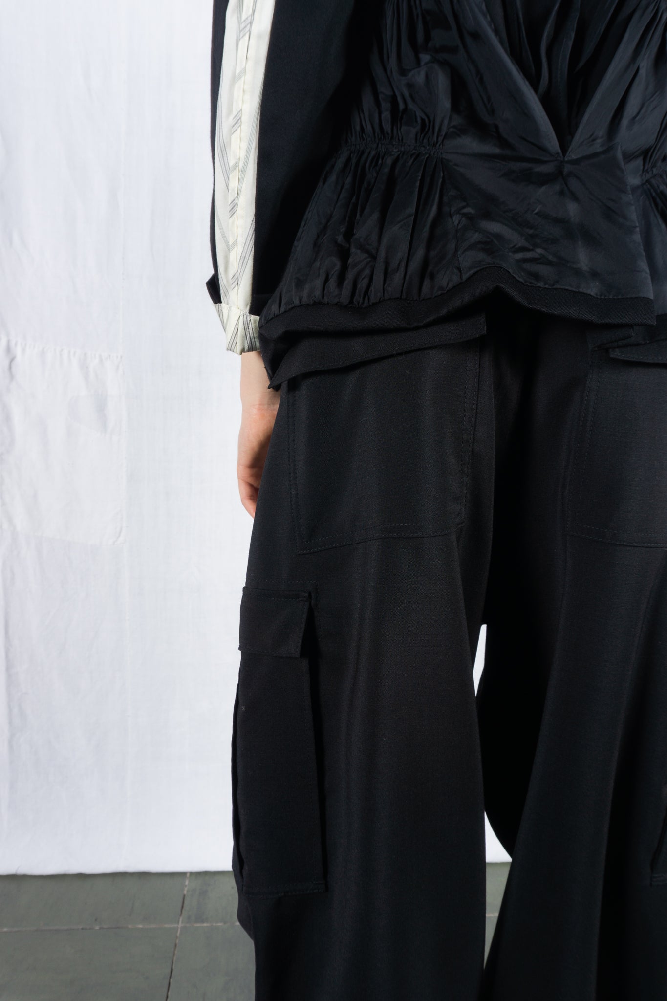 Junya Watanabe SS24 cargo pants – back view | Recente Studio