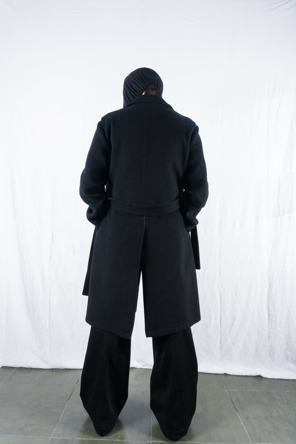 Masakï Matsushïma Couturier 2000s wool cashmere overcoat – full length | Recente Studio