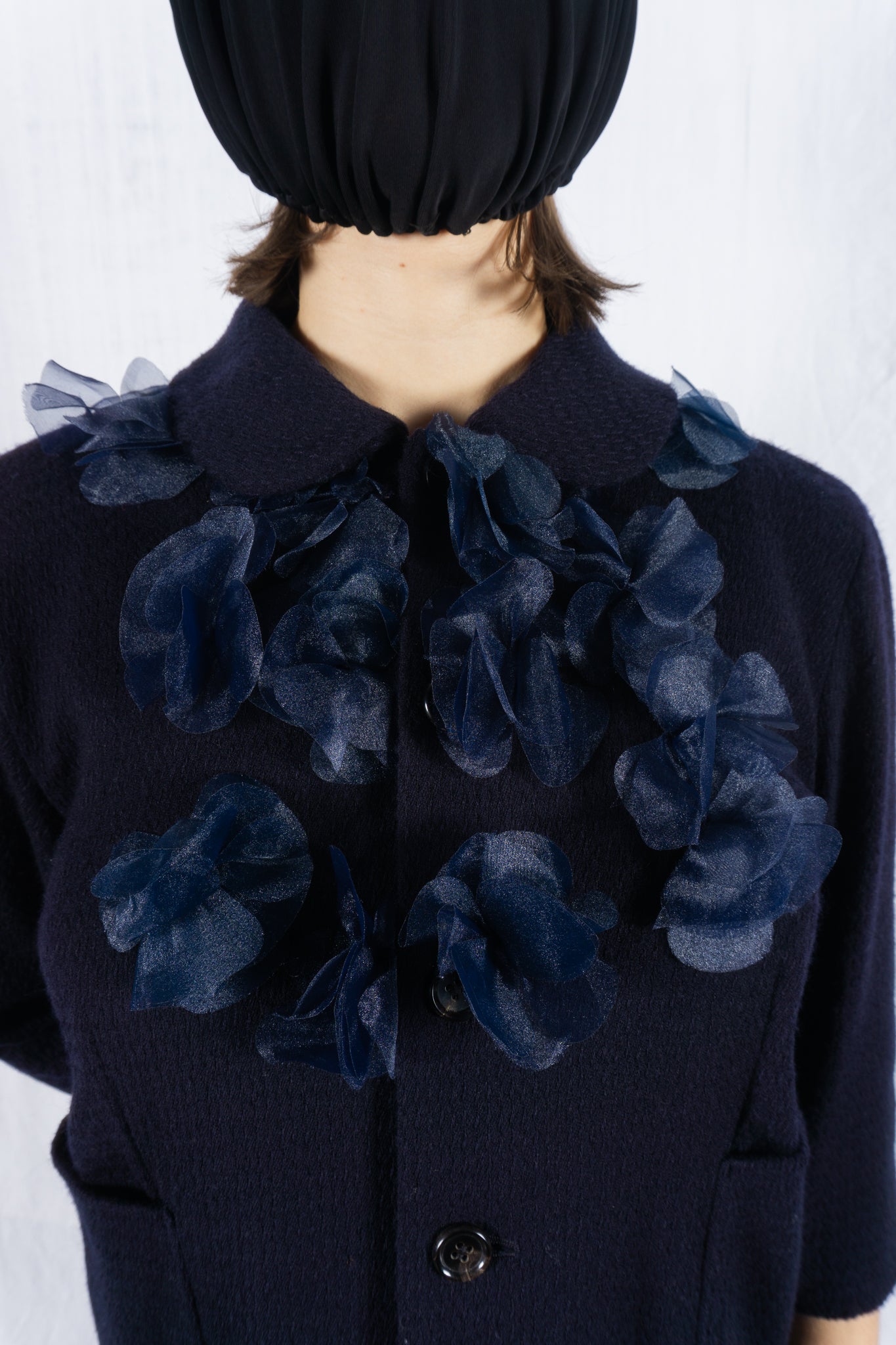 robe de chambre Comme des Garçons AW99 cropped coat – open front | Recente Studio