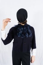 robe de chambre Comme des Garçons A/W 1999 cropped coat – front view | Recente Studio