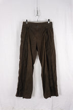Issey Miyake Men A/W 1999 parachute pants green – side view | Recente Studio