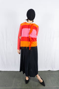 tricot Comme des Garçons A/W 2002 patchwork cardigan – front view | Recente Studio