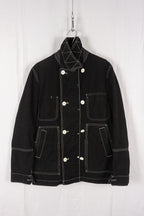 Junya Watanabe Man x Pointer Brand S/S 2006 reversible jacket – worn view | Recente Studio