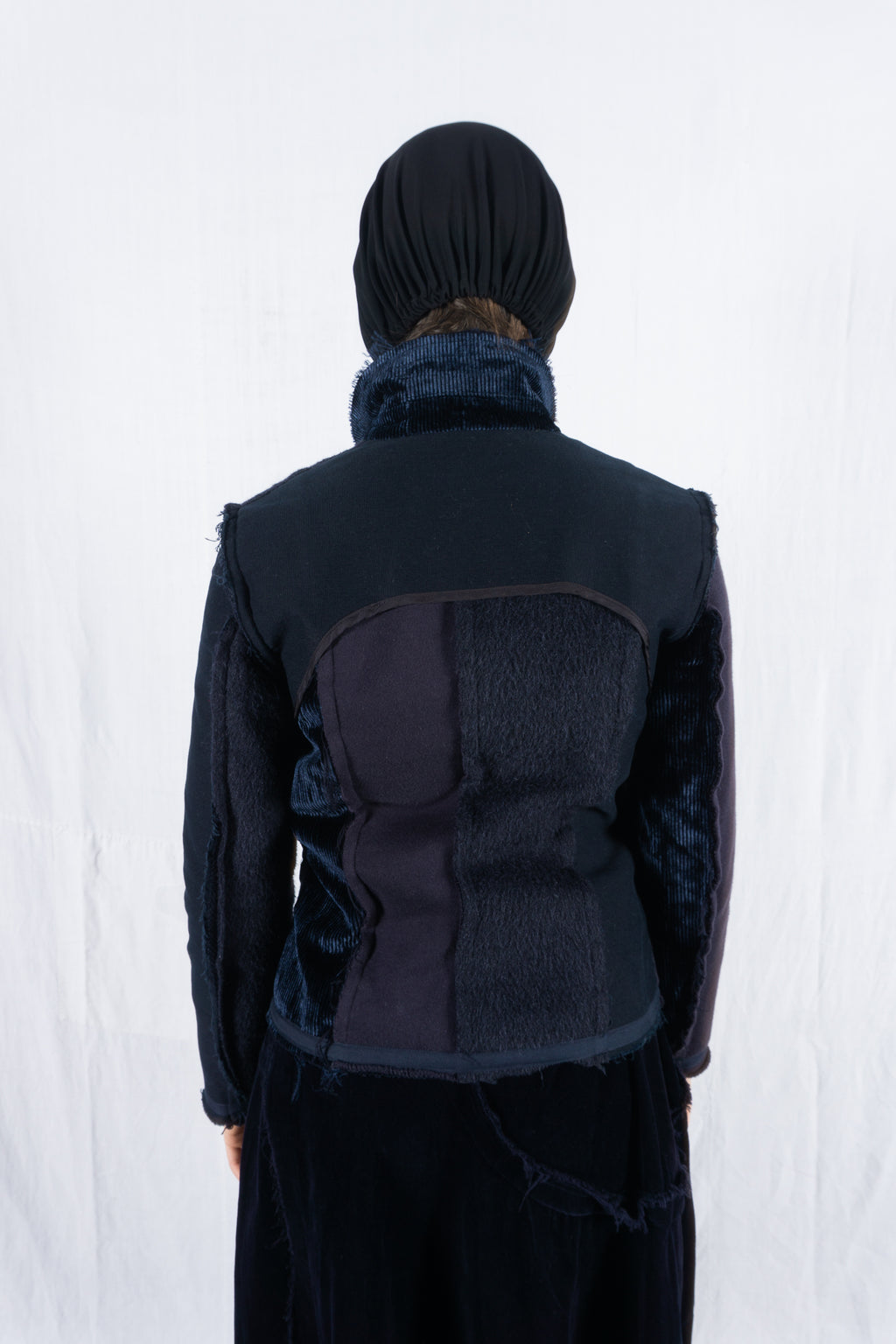 Undercover AW00 Melting Pot deconstructed jacket – seam detail | Recente Studio