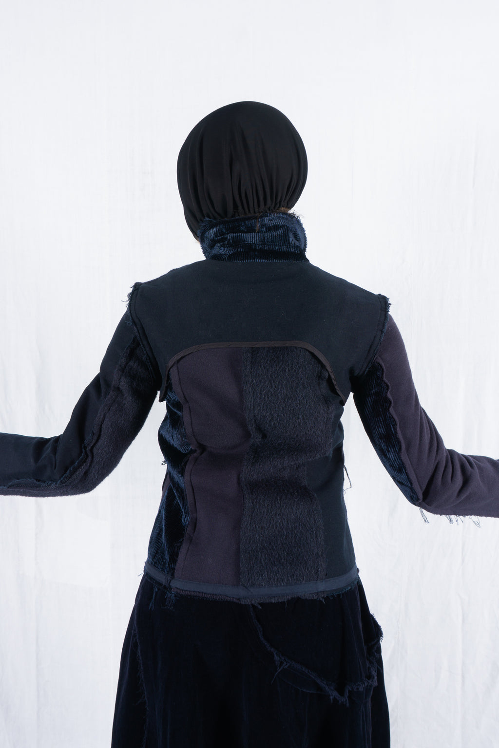 Undercover A/W 2000 Melting Pot deconstructed jacket – full length | Recente Studio
