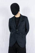 Comme des Garçons Homme Deux SS20 deconstructed jacket – collar detail | Recente Studio