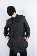 Issey Miyake Men AW97 trench coat – side view | Recente Studio