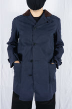 Junya Watanabe Man x Mackintosh SS10 trench coat – side view | Recente Studio