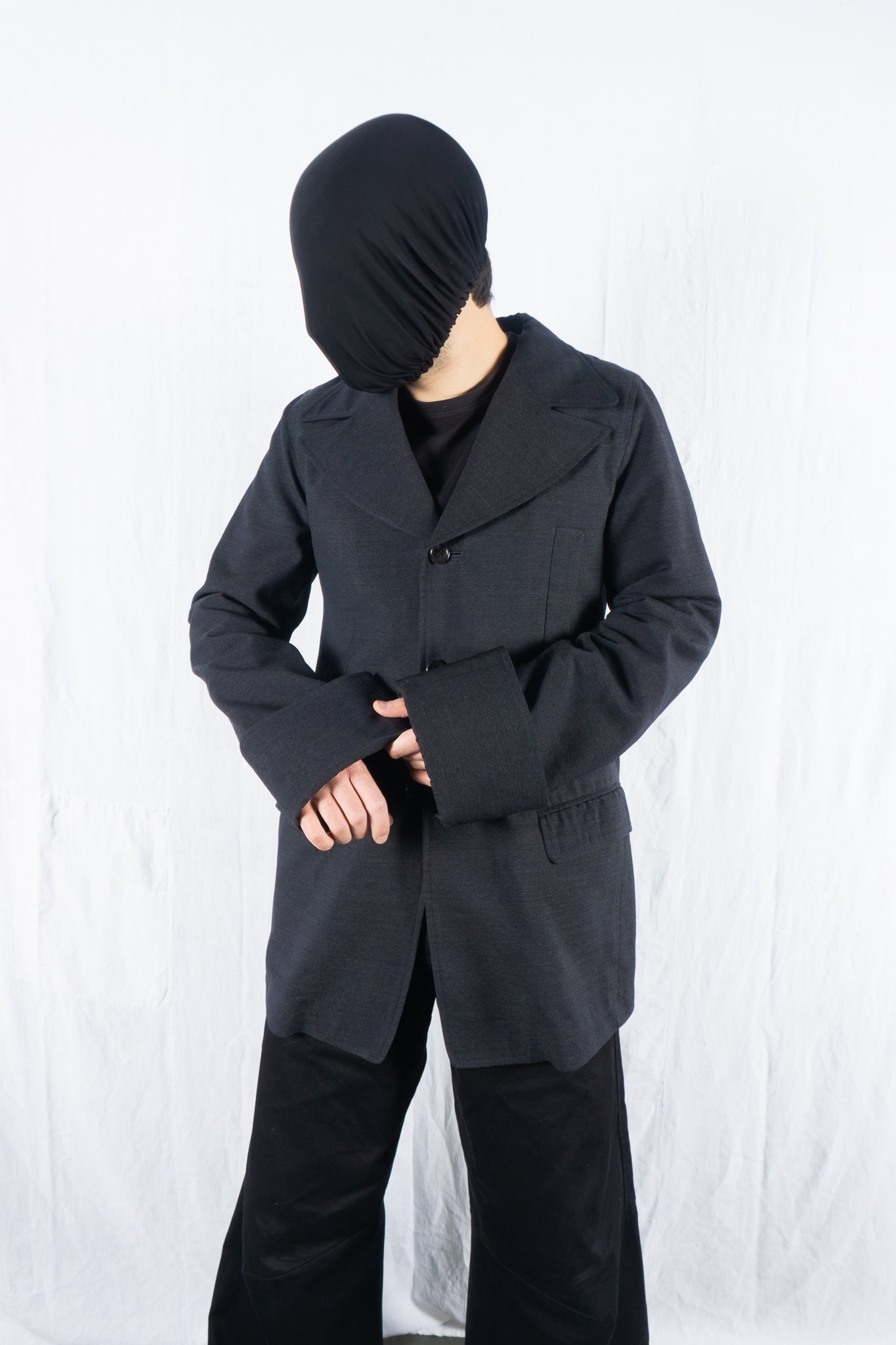 Maisons Masakï Matsushïma homme 2000s japandi jacket – side view | Recente Studio