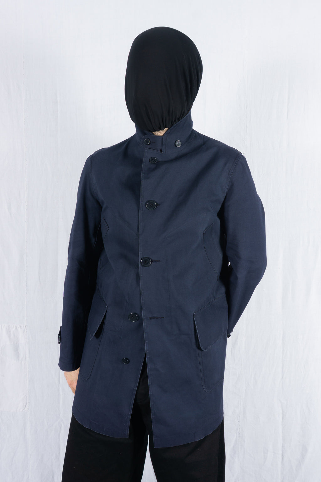 Junya Watanabe Man x Mackintosh S/S 2010 trench coat – open front | Recente Studio