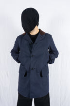 Junya Watanabe Man x Mackintosh S/S 2010 trench coat – front view | Recente Studio
