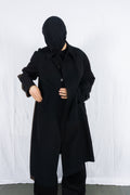 Yohji Yamamoto d’URBAN A.A.R. 1990s long coat – front view | Recente Studio