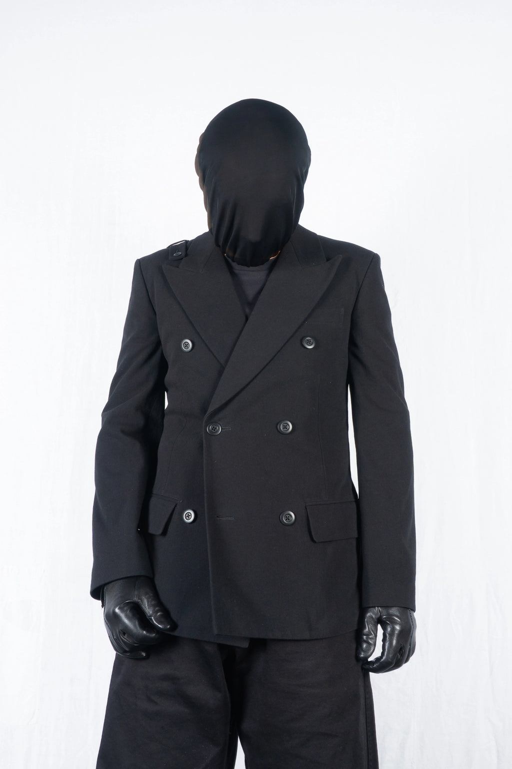 Yohji Yamamoto Pour Homme A/W 2013 double-breasted jacket – front view | Recente Studio