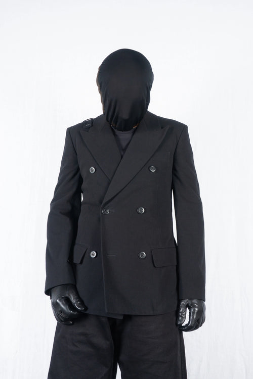 Yohji Yamamoto Pour Homme A/W 2013 double-breasted jacket – front view | Recente Studio