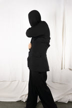 Comme des Garçons Homme Plus A/W 2005 horizontal zip jacket – zip detail | Recente Studio