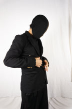 Comme des Garçons Homme Plus A/W 2005 horizontal zip jacket – sleeve detail | Recente Studio