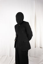 Comme des Garçons Homme Plus A/W 2005 horizontal zip jacket – collar detail | Recente Studio