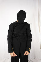 Comme des Garçons Homme Plus A/W 2005 horizontal zip jacket – pocket detail | Recente Studio
