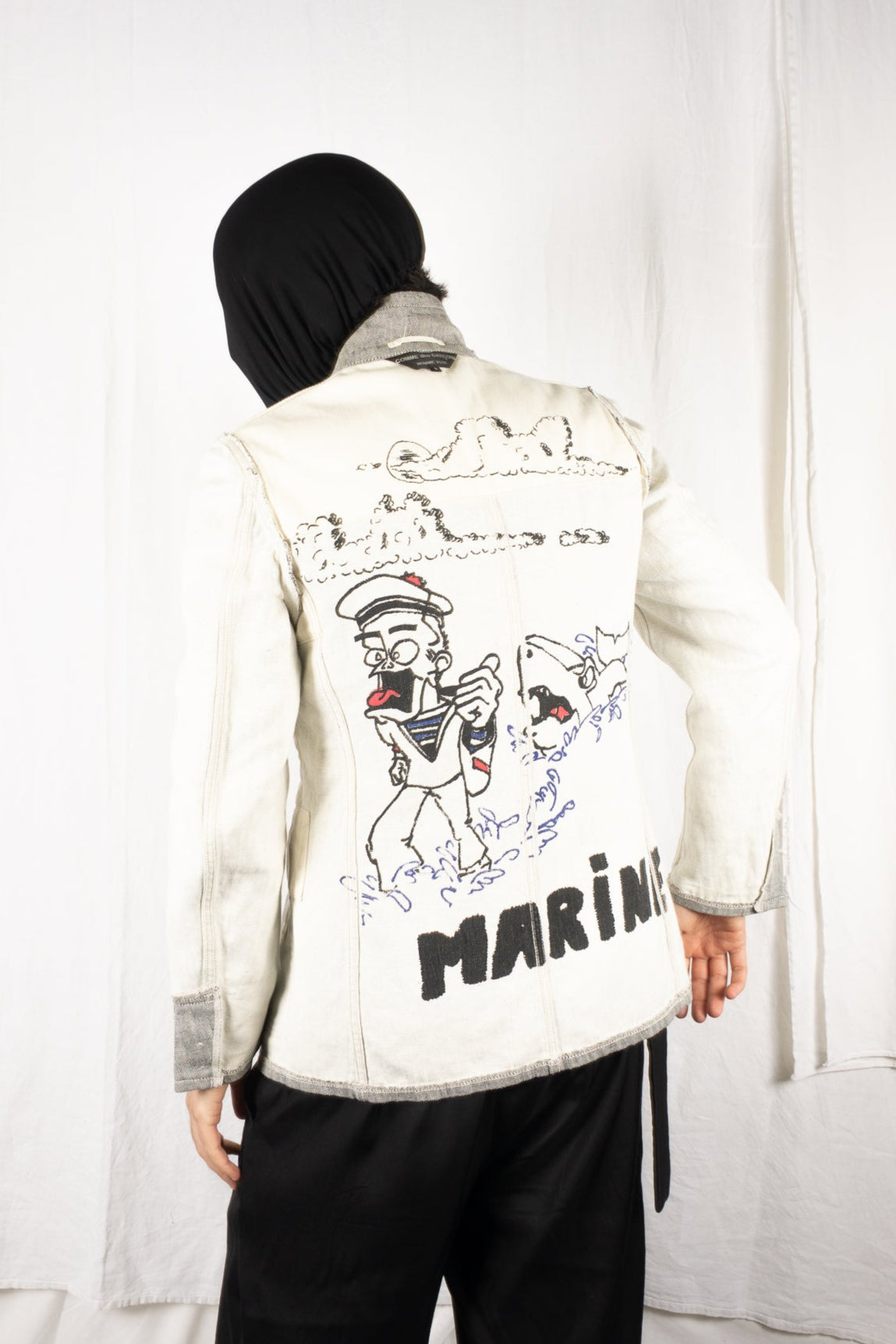 Comme des Garçons Homme Plus S/S 2004 reversible jacket – front view | Recente Studio