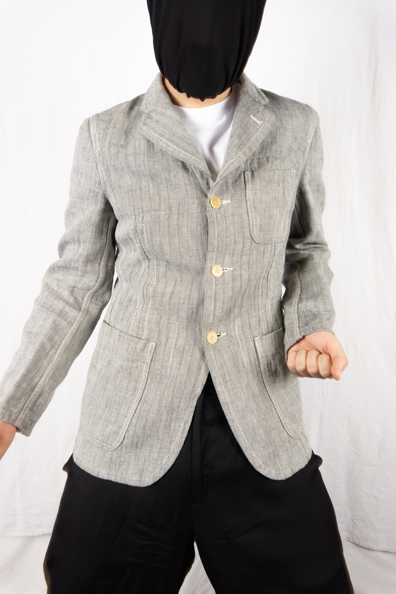 Comme des Garçons Homme Plus S/S 2004 reversible jacket – back view | Recente Studio