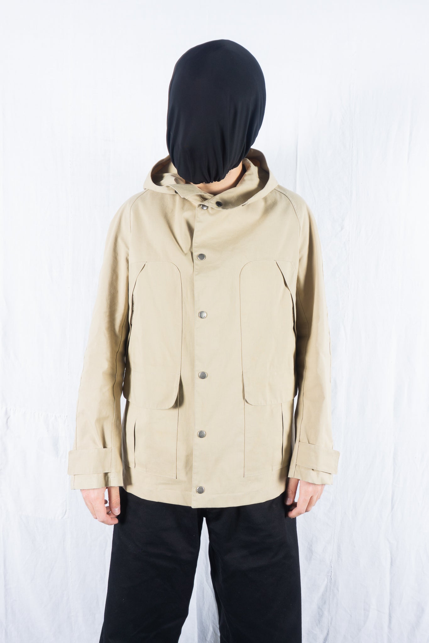 Junya Watanabe Man x Mackintosh SS10 wind jacket – open front | Recente Studio