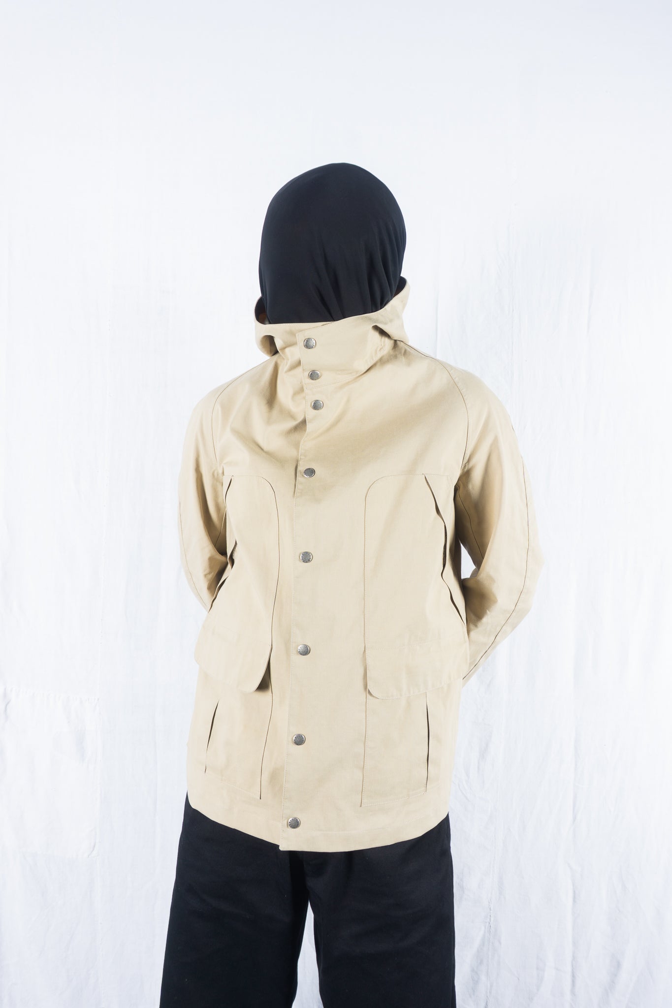 Junya Watanabe Man x Mackintosh S/S 2010 wind jacket – front view | Recente Studio