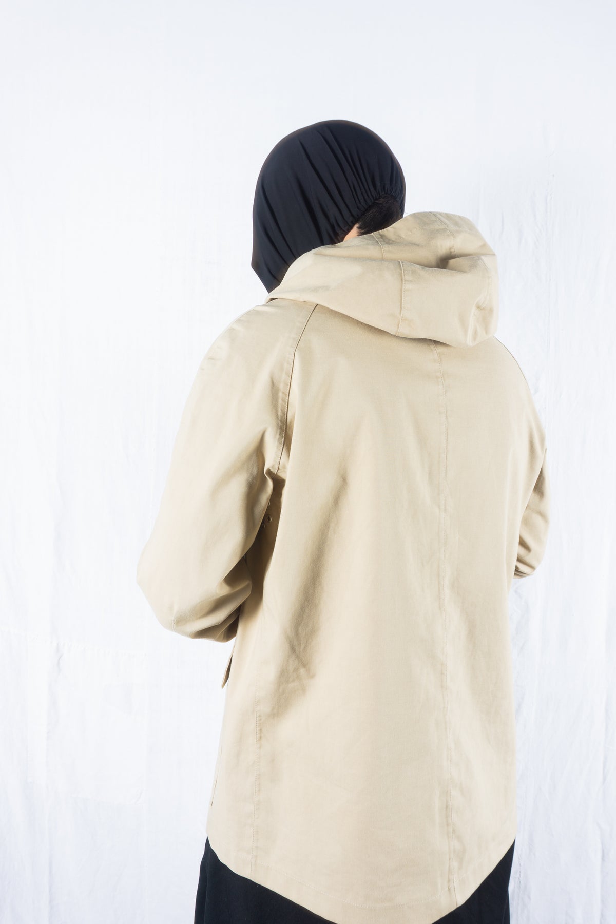 Junya Watanabe Man x Mackintosh SS10 wind jacket – back view | Recente Studio