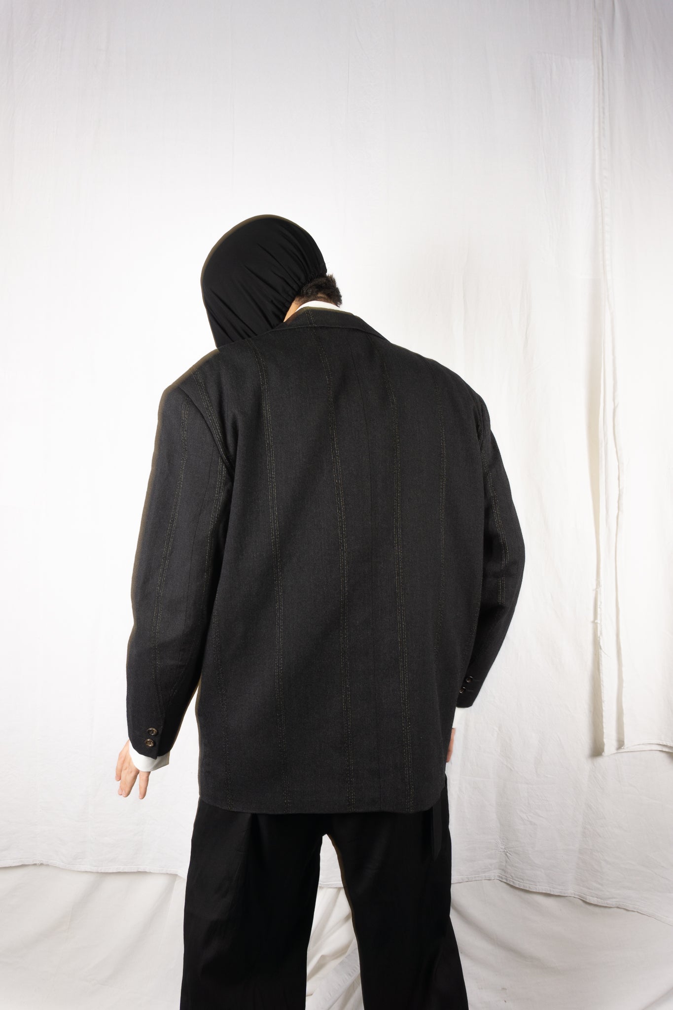 Comme des Garçons Homme Plus AW85 oversize jacket – open front | Recente Studio