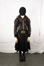 Junya Watanabe S/S 2012 transparent bomber jacket – back view | Recente Studio