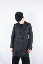 Junya Watanabe Man A/W 2014 quilted coat – front view | Recente Studio