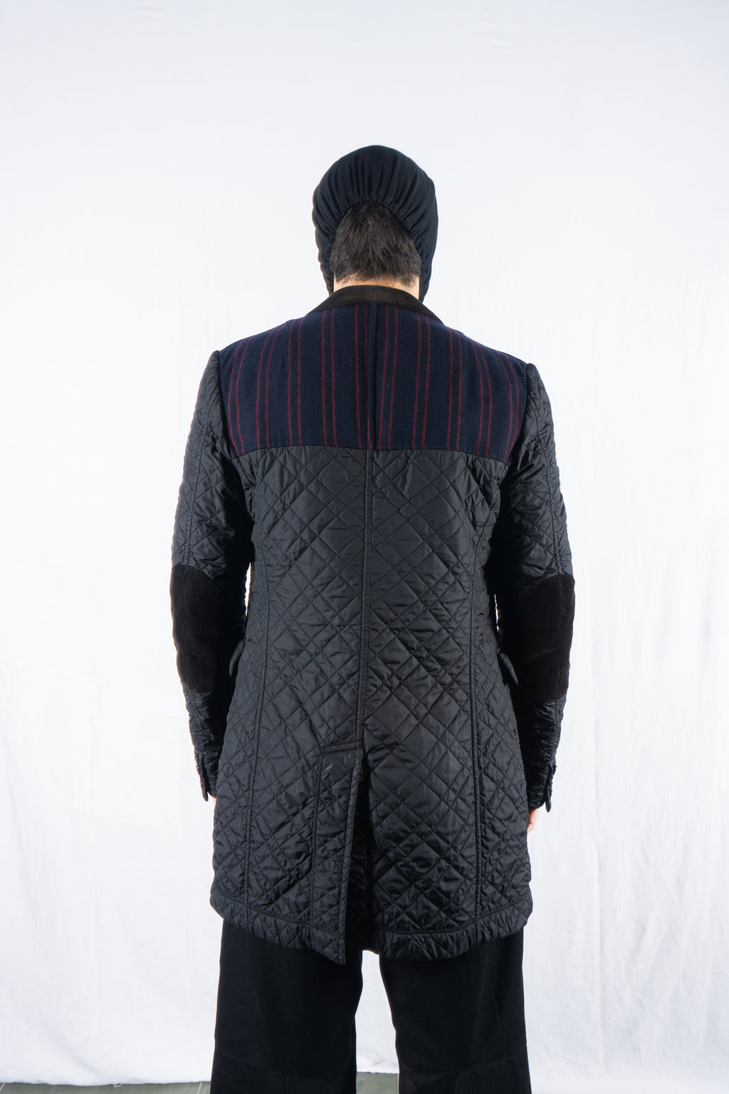 Junya Watanabe Man A/W 2014 quilted coat – back view | Recente Studio