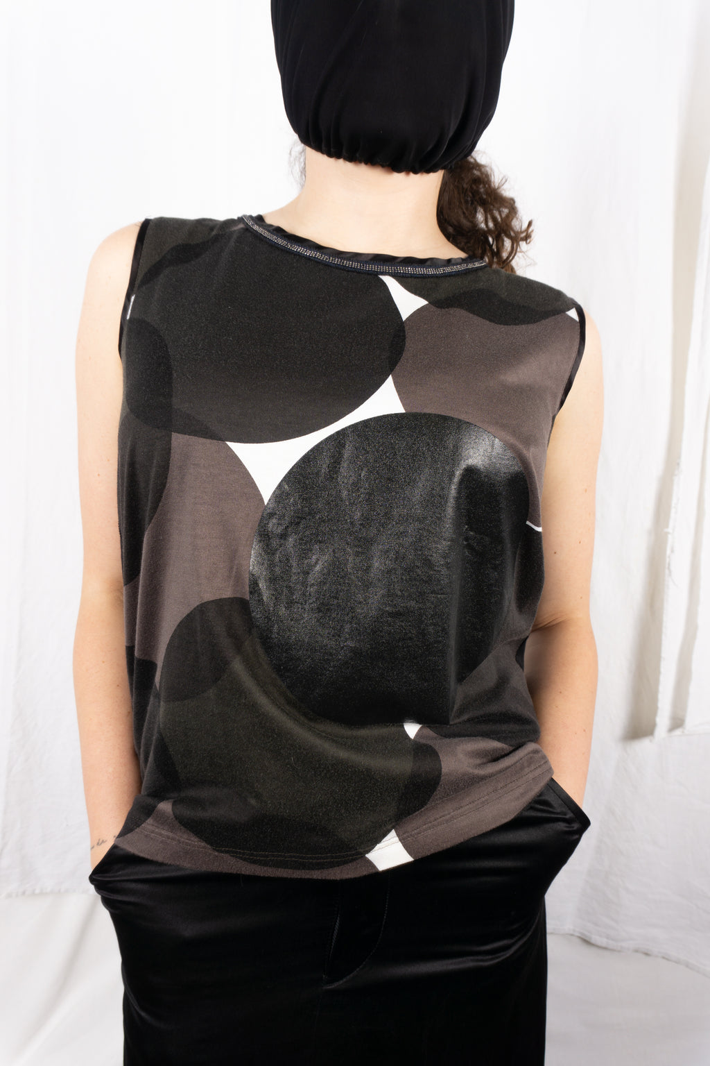 Junya Watanabe AW14 dot print vest – full length | Recente Studio