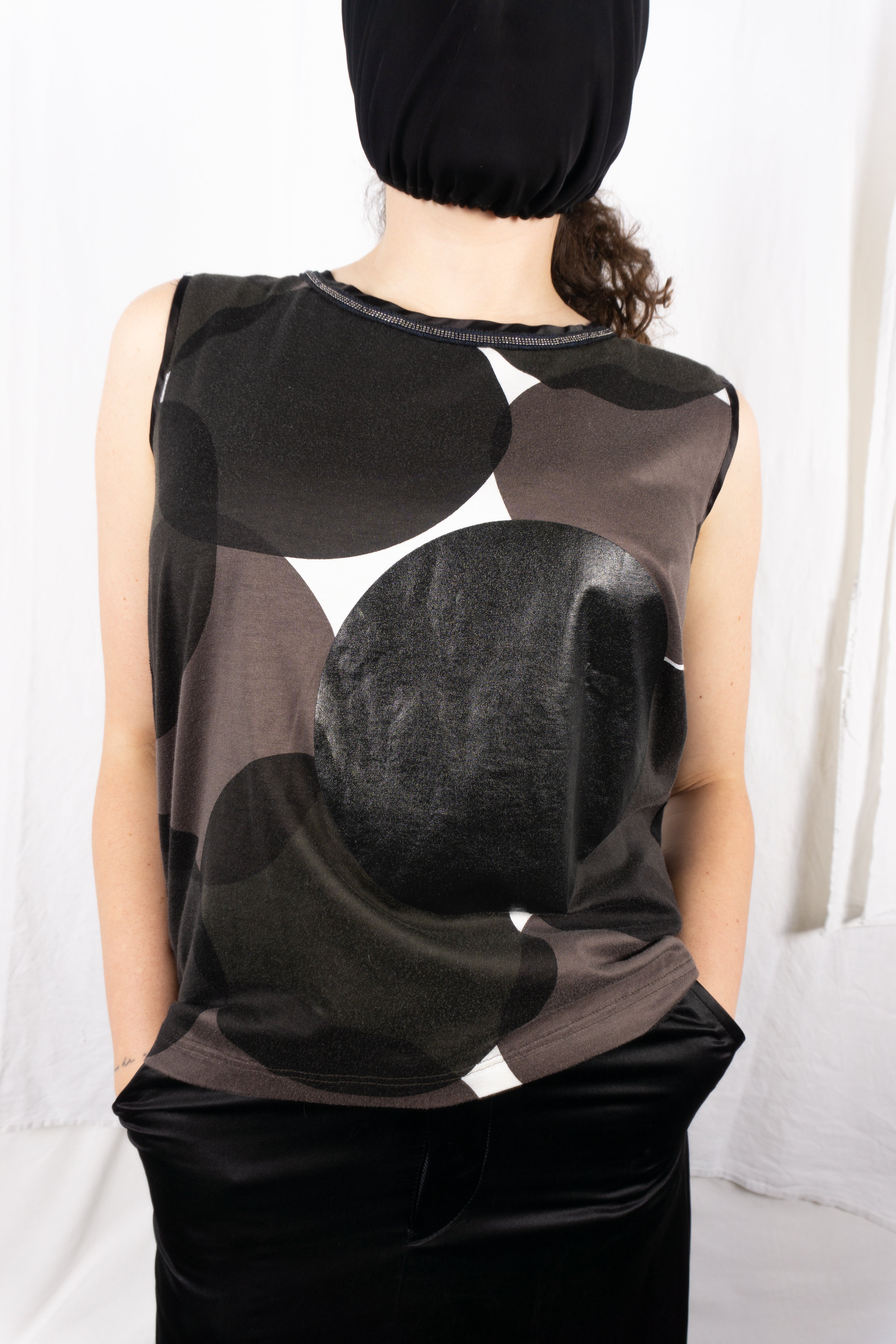 Junya Watanabe AW14 dot print vest – full length | Recente Studio