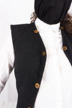 Comme des Garçons A/W 2010 long waistcoat – back view | Recente Studio