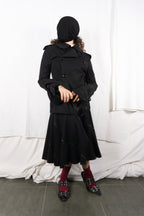 Junya Watanabe AW05 short trench – side view | Recente Studio