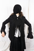 Junya Watanabe A/W 2005 short trench – back view | Recente Studio