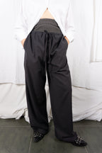 Y's Yohji Yamamoto 2010s wide pants – worn view | Recente Studio