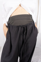 Y's Yohji Yamamoto 2010s wide pants – side view | Recente Studio