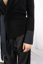 Yohji Yamamoto Noir AW09 Japandi jacket – full length | Recente Studio