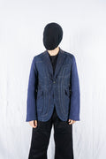 Junya Watanabe Man S/S 2021 patchwork jacket – front view | Recente Studio