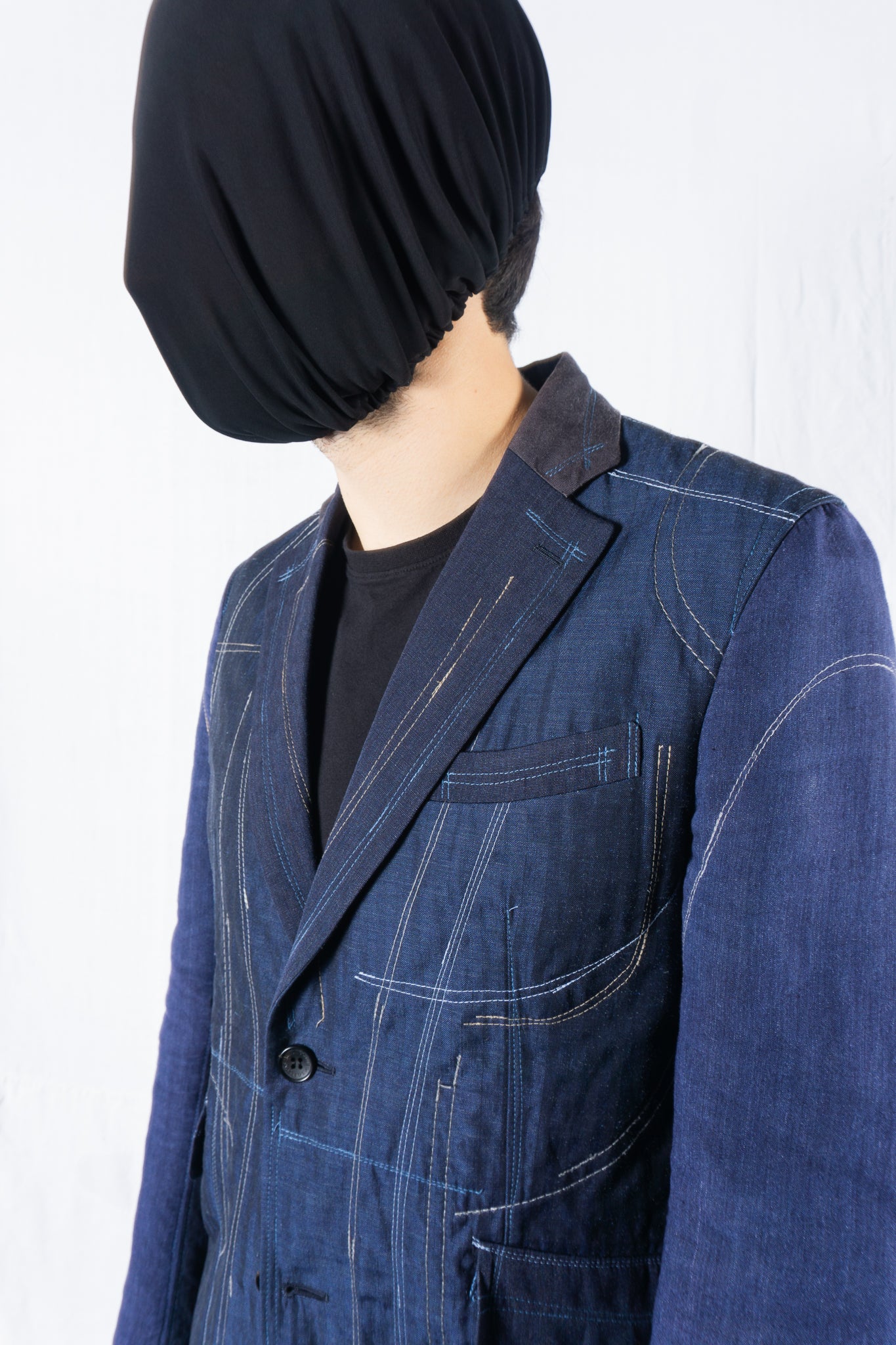 Junya Watanabe Man SS21 patchwork jacket – fabric detail | Recente Studio