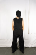 IM Issey Miyake Men 1990s vest – side view | Recente Studio