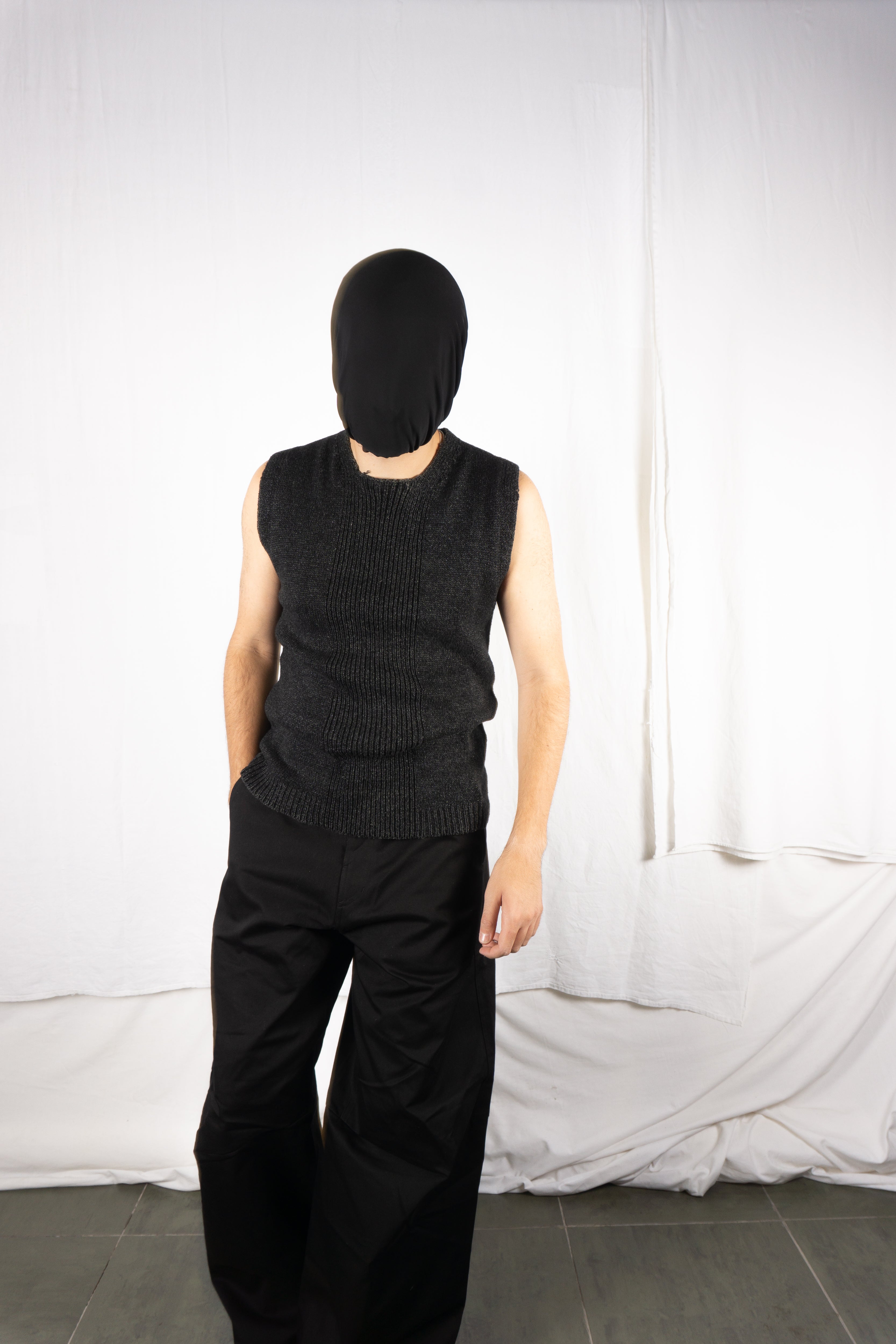 IM Issey Miyake Men 1990s vest – full length | Recente Studio
