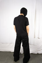 Y’s Yohji Yamamoto 2010s cropped shirt – full length | Recente Studio