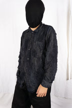 Issey Miyake A/W 1993 crinkle shirt – full length | Recente Studio