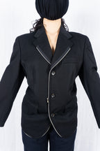 Comme des Garçons SS92 deformable zip jacket – side view | Recente Studio